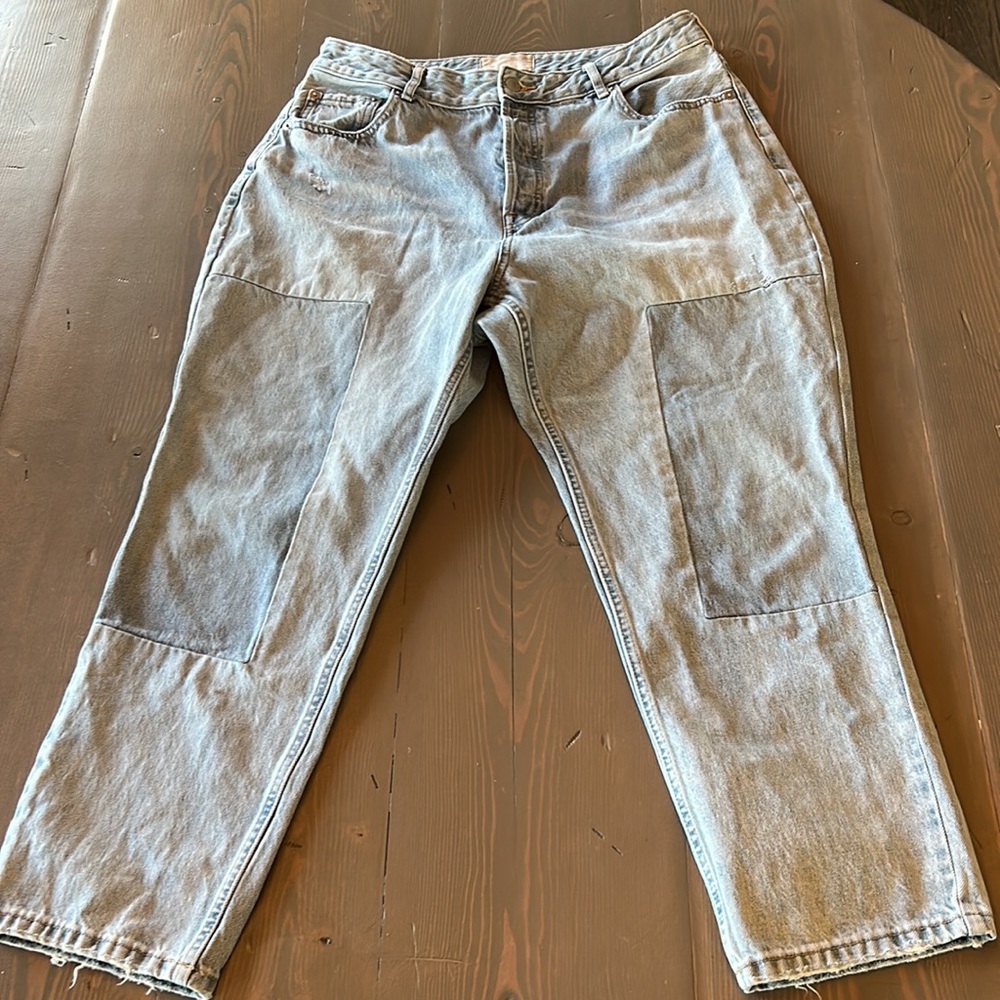 Everlane the Curvy 90’s Cheeky Straight Jean, Size 33 Crop